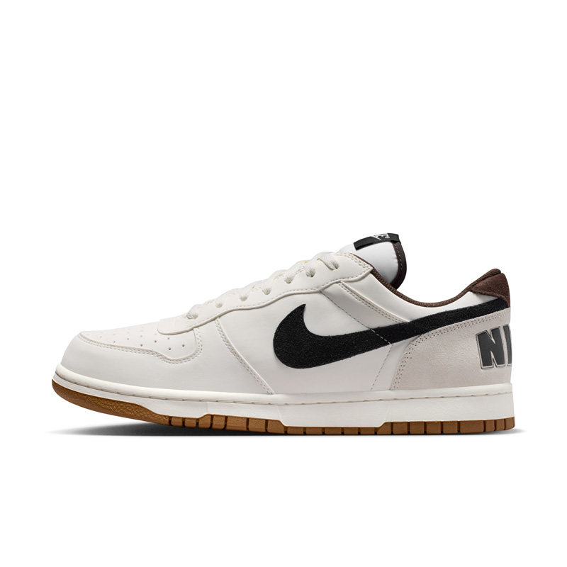 Nike耐克男鞋Big Low Lux低帮复古休闲板鞋胶底运动鞋