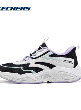 Skechers斯凯奇冬季新款低帮经典舒适运动女童休闲鞋 319426L/BKW