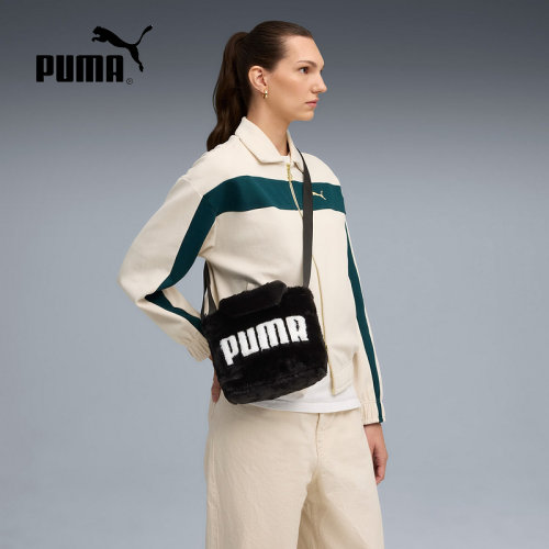 PUMA彪马冬季新款女包通勤便携休闲手提包单肩背包拎包091713-01