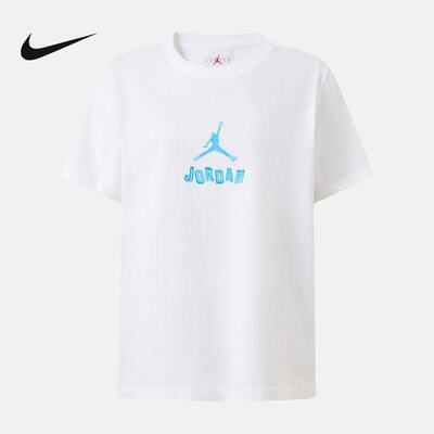 NIKE耐克男子T恤夏季新款背部印花运动休闲短袖针织衫 IZ8358-100