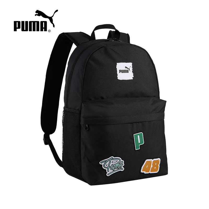 PUMA彪马春季PHASEPATCH BACKPACK运动休闲通勤双肩背包091161-01