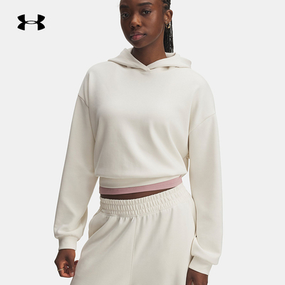 UA安德玛秋冬Meridian女士休闲运动宽松外套连帽卫衣6004004-279