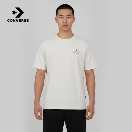 Converse匡威2026夏男士运动短袖宽松舒适透气圆领T恤 MCK518-W2Y