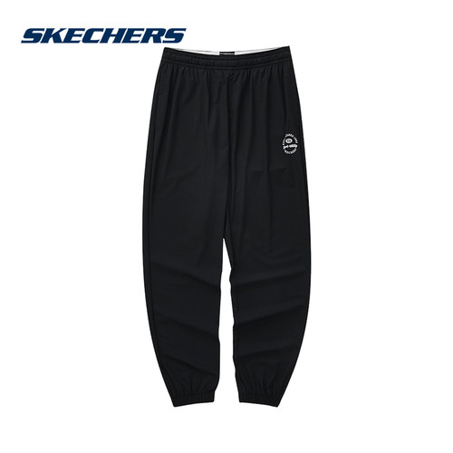 SKECHERS斯凯奇女子新款百搭舒适运动休闲针织长裤L224W018/0018