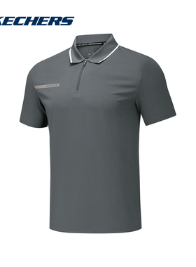 SKECHERS(斯凯奇)2026秋男POLO衫 P326M058-013P