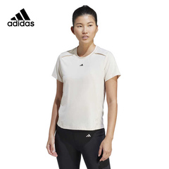 adidas阿迪达斯秋季新款女子速干训练运动健身短款短袖T恤IN6209