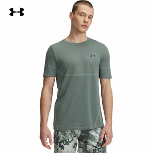 348 T恤1376781 安德玛UA春夏男半袖 健身跑步训练透气运动休闲短袖