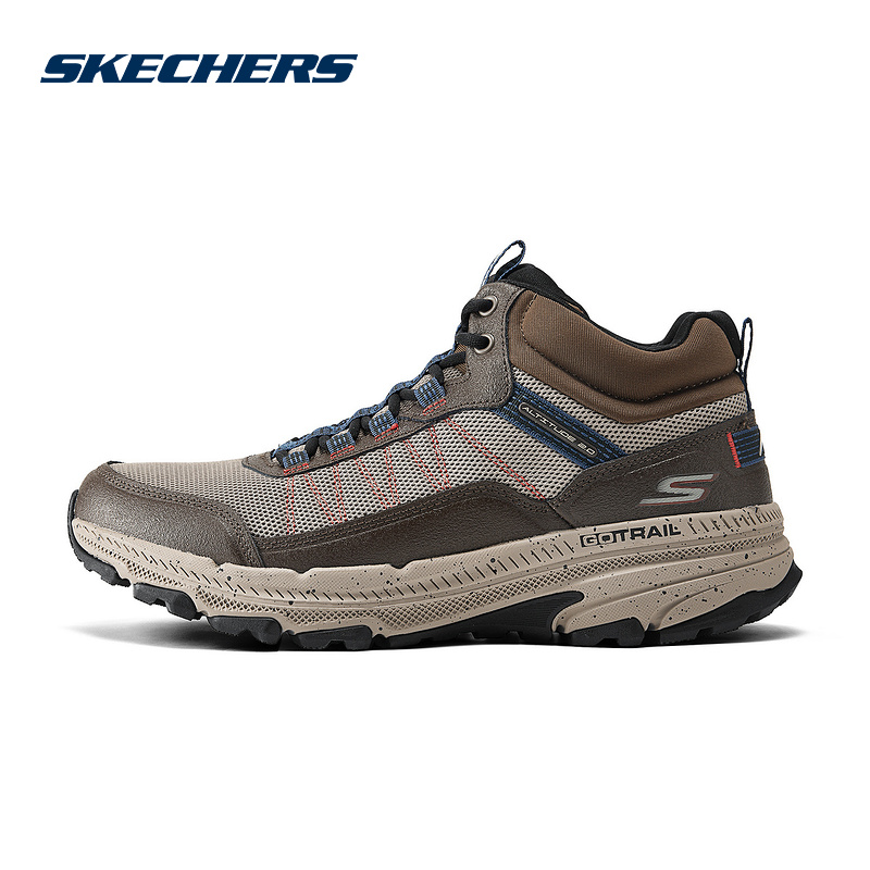 Skechers斯凯奇新款男鞋时尚拼接缓震户外休闲运动鞋220758C/BRMT