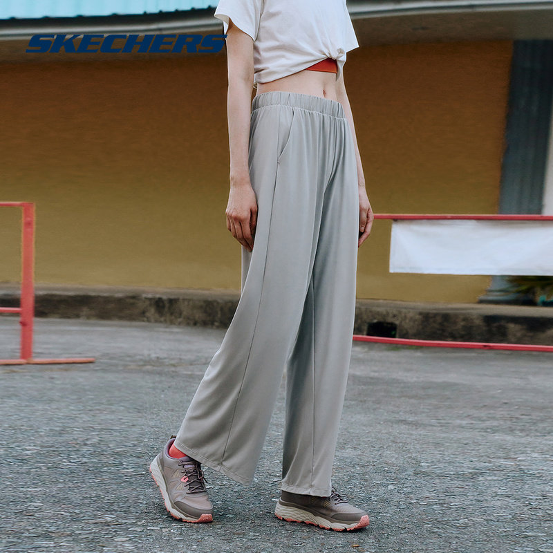SKECHERS(斯凯奇)2024夏女长裤 L224W069-002E,运动服/休闲服装,运动长裤,淘宝优惠券,粉丝福利购,淘宝优惠卷