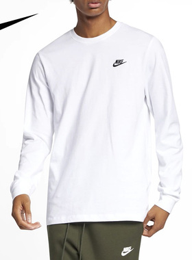 NIKE耐克长袖T恤男装秋冬季新款跑步训练运动服上衣 AR5194-100