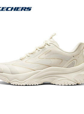 SKECHERS斯凯奇女鞋运动鞋老爹鞋舒适透气休闲鞋 177593/OFWT