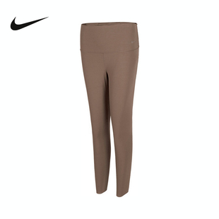 233 DQ6016 Nike耐克春季 ZENVY女子低强度包覆速干高腰九分紧身裤