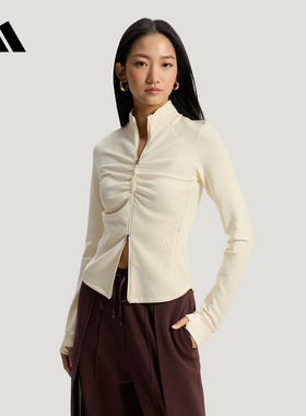 阿迪达斯 （adidas）2026春女针织夹克 KU5384