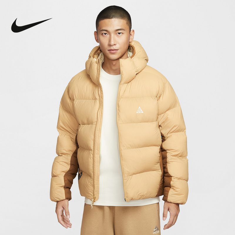 耐克新款ACG男子冬季户外保暖运动夹克轻盈拒水P棉棉服FV8911-297