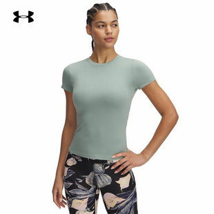 348 T恤6000341 安德玛UA春夏季 女子Meridian柔感系列训练运动短袖