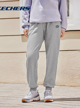 SKECHERS(斯凯奇)2024冬女针织长裤 L424W149-004F