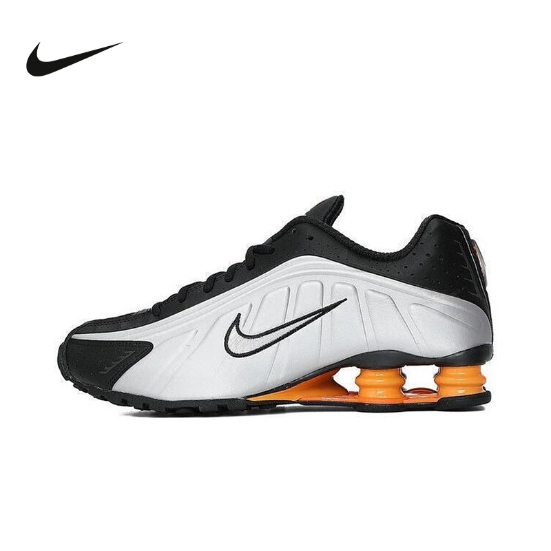 Nike耐克夏季新款男鞋SHOX R4气柱缓震运动休闲跑步鞋 HQ1988-003