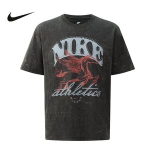 运动T恤IH5070 飞马印花宽松透气圆领半袖 060 男夏季 Nike耐克短袖