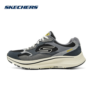 SKECHERS斯凯奇2025冬男款运动鞋低帮厚底缓震运动鞋 220872-CCBK
