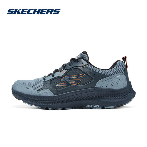 Skechers斯凯奇新款男轻便舒适透气减震防滑运动跑步鞋220875-SLT