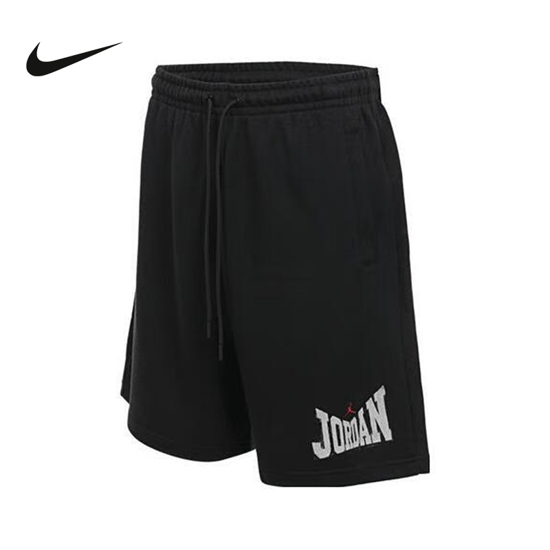 Jordan耐克短裤男夏新款休闲训练裤篮球运动宽松五分裤HV1845-010