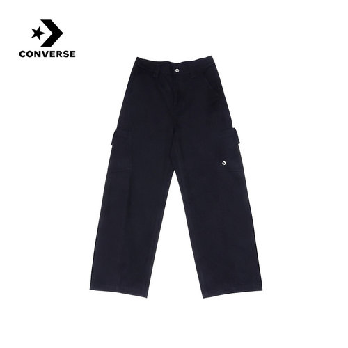 Converse匡威26春季新品多口袋宽松阔腿工装裤女长裤 WCJ431-GHM