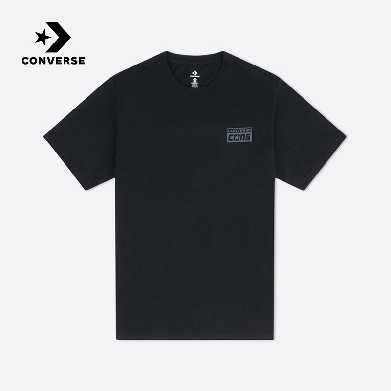 Converse匡威短袖T恤男2025夏季新款宽松休闲复古上衣 MCJ649-023