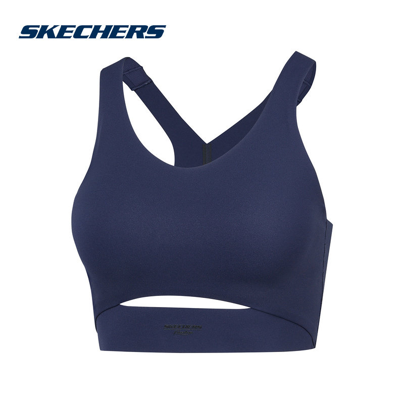 SKECHERS斯凯奇冬季女子瑜伽健身运动休闲文胸内衣 P324W054-00DU