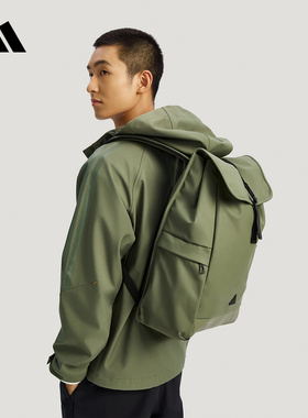 adidas阿迪达斯2026春中性URBAN SPORTS翻盖运动双肩背包 IA7499