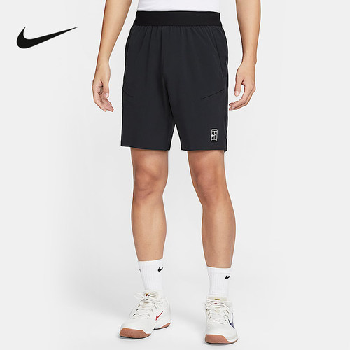 NIKE耐克短裤男夏季跑步健身训练透气速干裤网球运动裤FZ9323-010