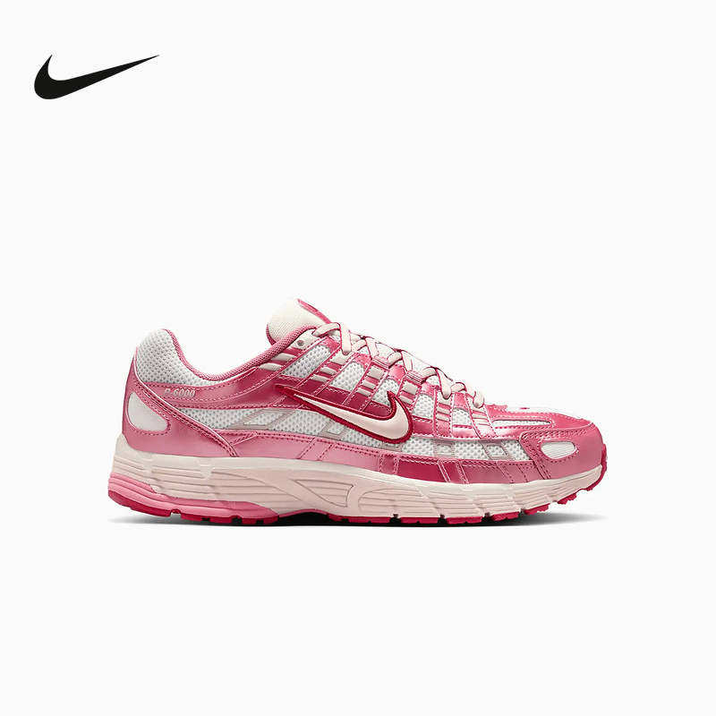Nike耐克女鞋P-6000粉色网面老爹鞋透气运动休闲跑步鞋IO3496-100