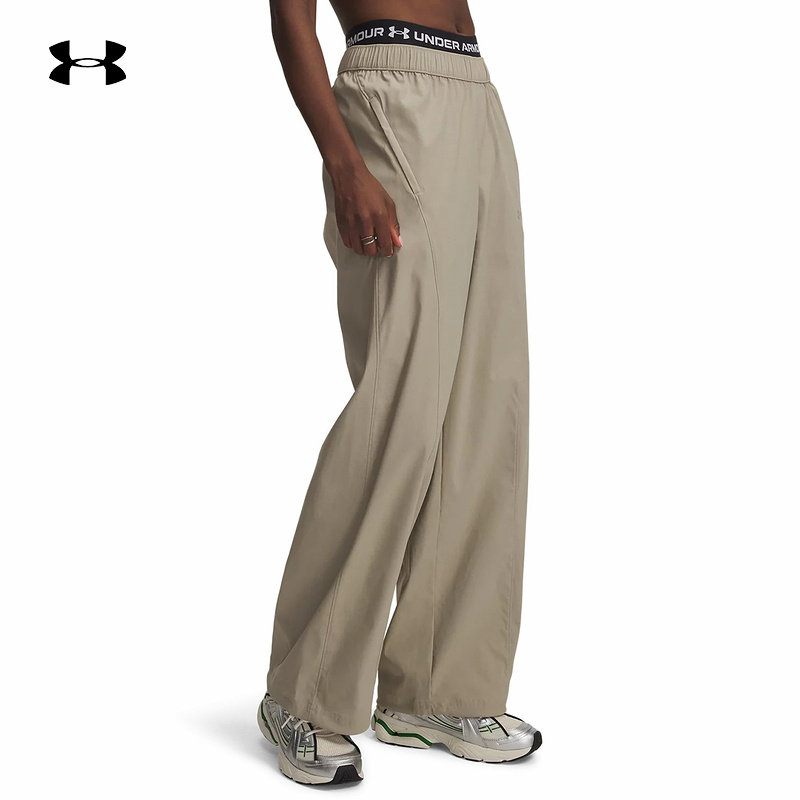 安德玛（UNDERARMOUR）2026S/S女梭织长裤 6014752-203,运动服/休闲服装,运动长裤,淘宝优惠券,粉丝福利购,淘宝优惠卷
