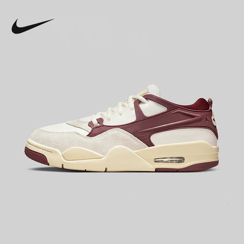 耐克女鞋AIR JORDAN AJ4运动休闲百搭板鞋复古篮球鞋FQ7940-101