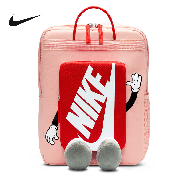 Nike耐克男女包2026新款卡通玩偶运动包儿童双肩包书包HM9