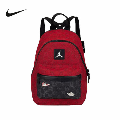 JORDAN耐克男女包便携背包运动休闲百搭印花双肩包书包FJ9679-636