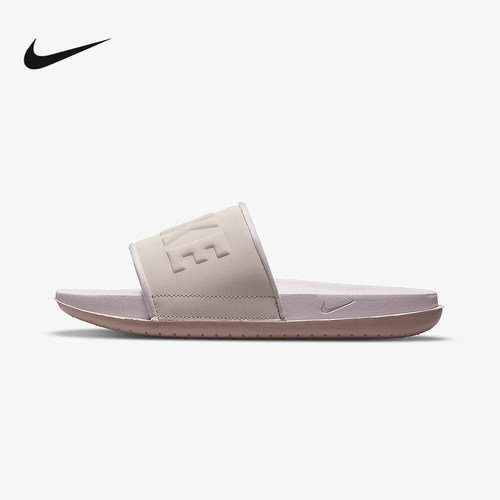 NIKE耐克女拖鞋夏季休闲凉鞋户外沙滩鞋外穿出街一字拖BQ4632-606