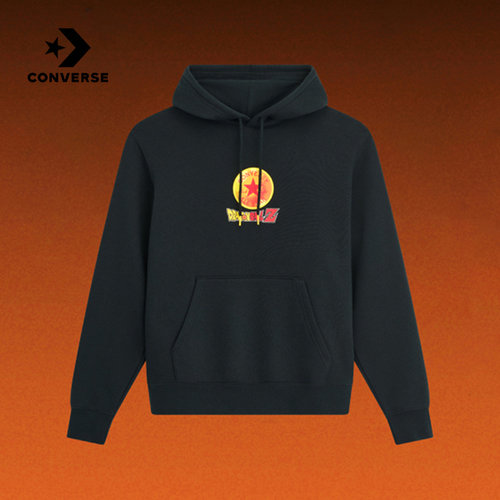 Converse匡威Dragon Ball Z 龙珠Z联名男士连帽卫衣 CVM6H638-BLK