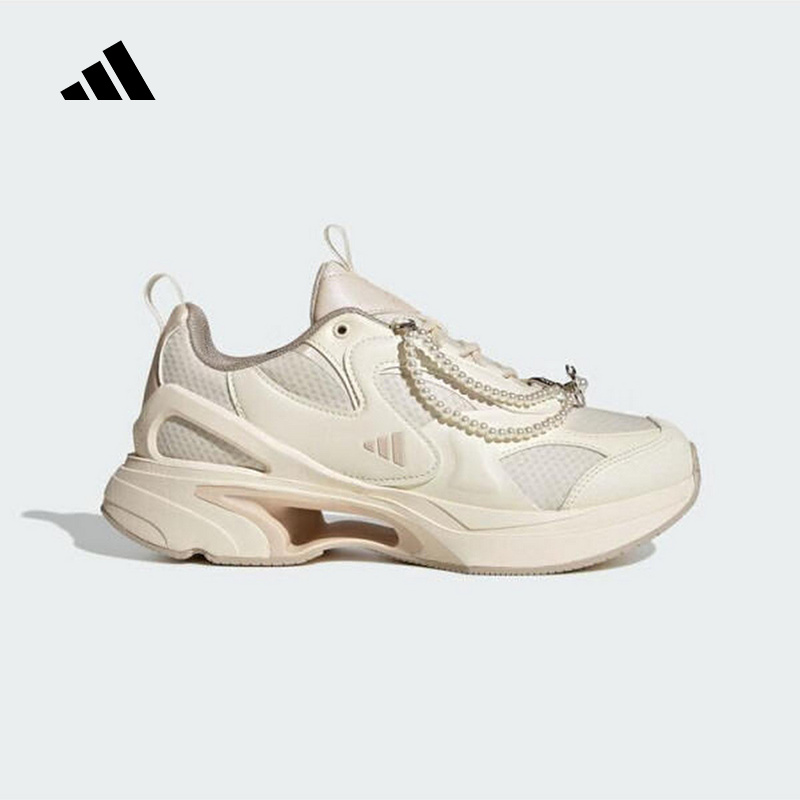 adidas阿迪达斯厚底老爹鞋2025秋女SWANNER运动训练跑步鞋JP6532