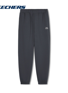 Skechers斯凯奇女舒适版型针织长裤运动休闲长裤 L225W156/02KY