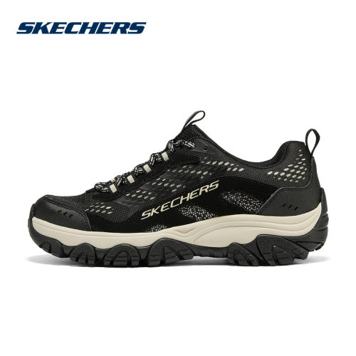 Skechers斯凯奇女士徒步鞋舒适透气防滑耐磨运动鞋 180421C/BKNT