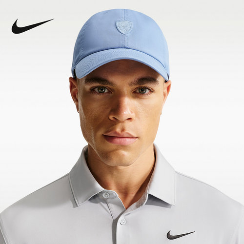 Nike耐克Club软顶高尔夫运动帽Golf盾形标棉户外休闲帽IO8275-486