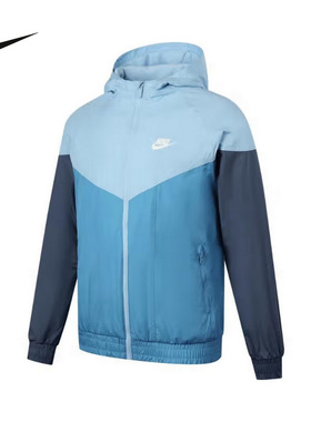 Nikenike耐克童装2025春季新款男大童运动休闲夹克外套HJ2534-422