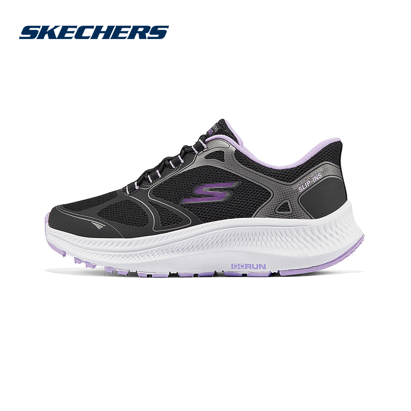 Skechers斯凯奇2025冬女童鞋缓震透气运动休闲鞋 303985L/BLK