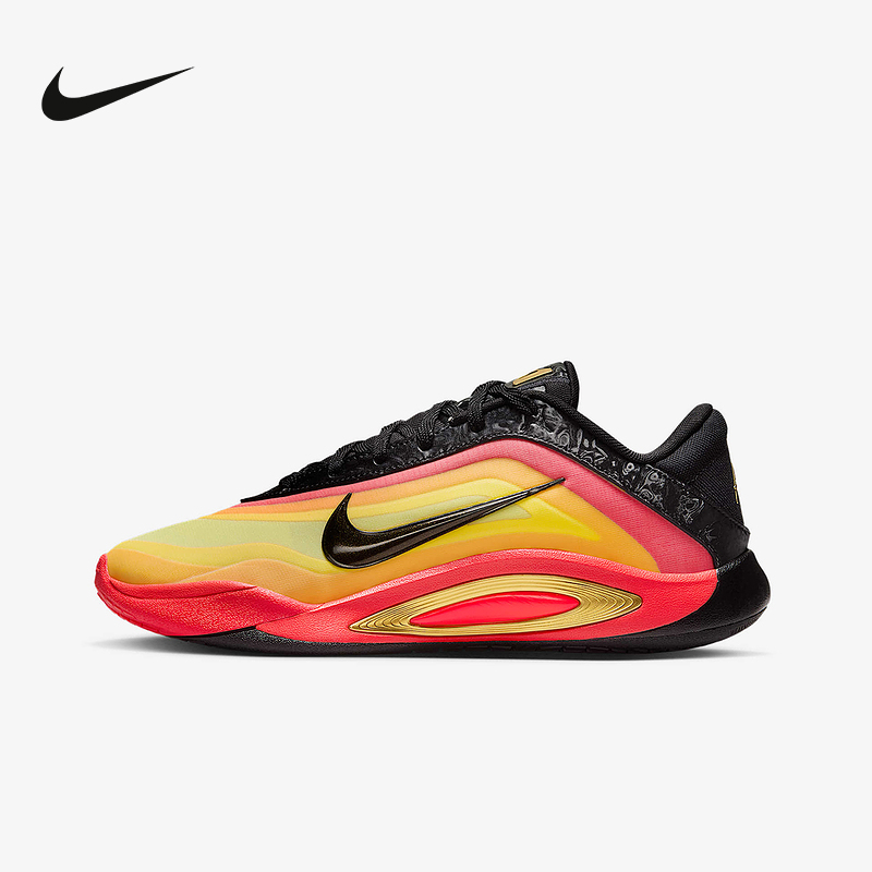 nike耐克全明星阿贾AJA黑金色男女鞋秋新款实战篮球鞋 HQ1733-001