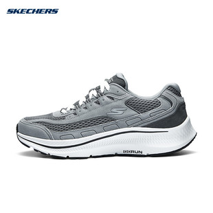 220870 运动鞋 GRY 男子轻便舒适跑步休闲鞋 SKECHERS斯凯奇2025春季