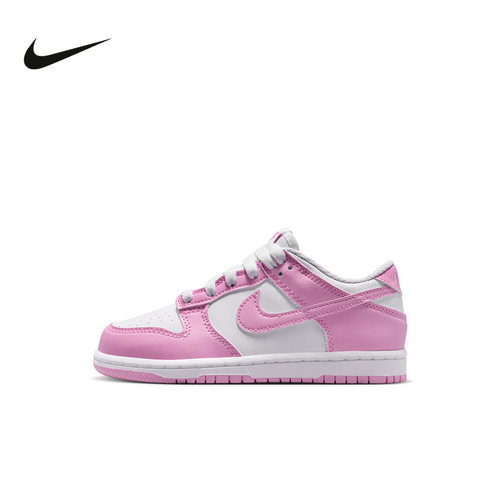 NIKE耐克Dunk Low经典缓震复古幼童板鞋篮球低帮运动鞋IU7765-125
