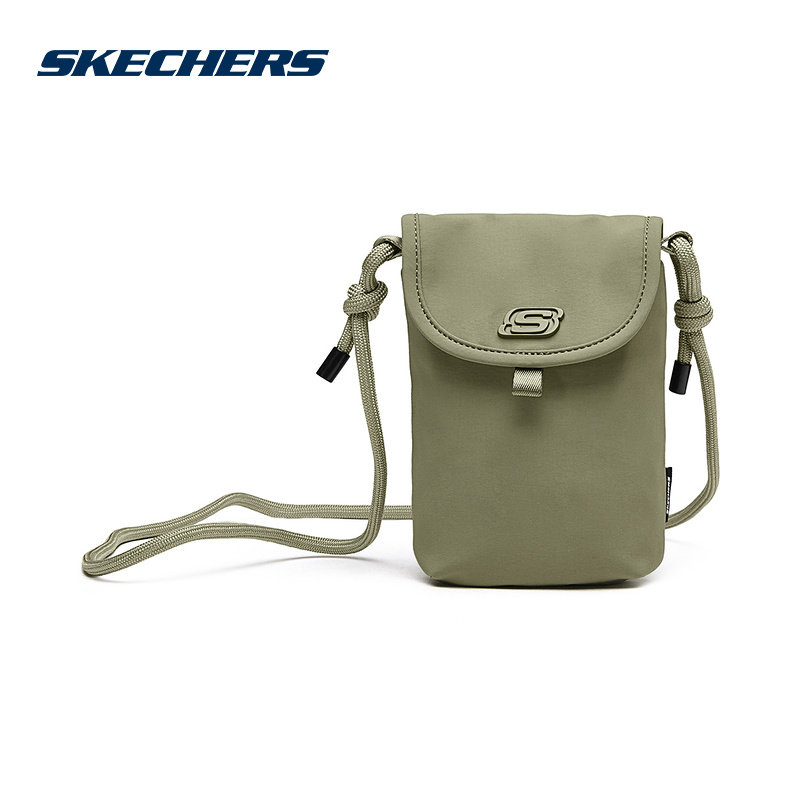 Skechers斯凯奇男女单肩包休闲斜挎包潮流日常通勤小包 L3