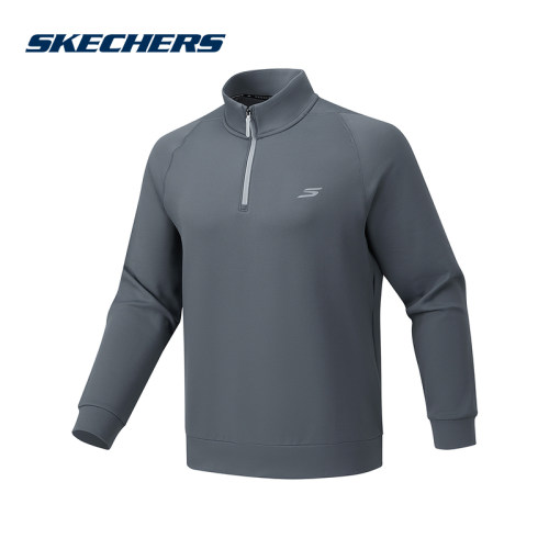 SKECHERS(斯凯奇)2026冬男卫衣 P426M071-02CF