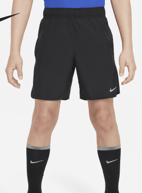 NIKE耐克健身裤男大童Dri-FIT Challenger速干训练短裤FD0238-010