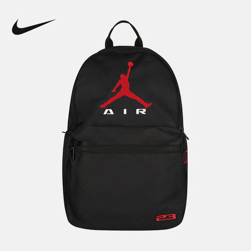 NIKE耐克男女同款书包2026春Joran刺绣休闲背包双肩包IR8389-010